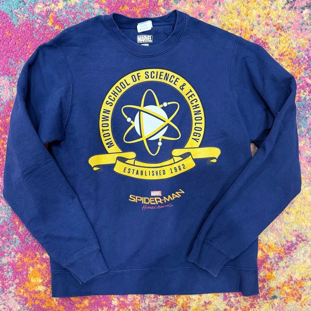 Marvel Spider-Man Homecoming School Uniform Sweatshirt Sweatshirt